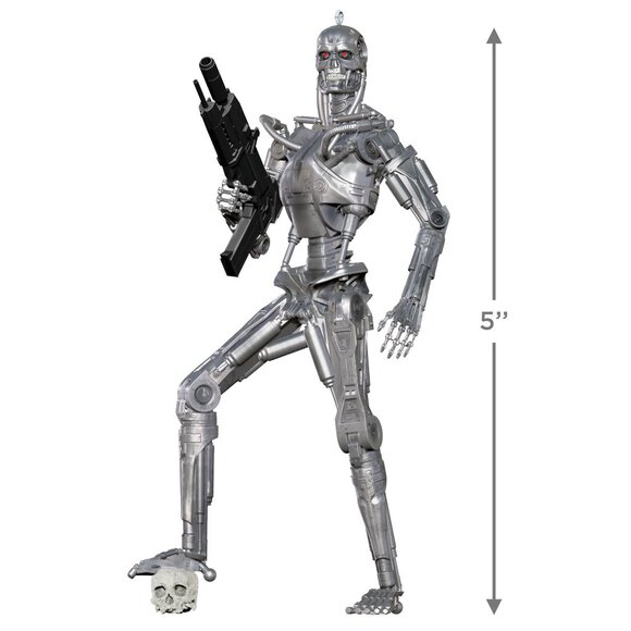 New! Terminator 2 Hallmark Keepsake Christmas Ornament 2024 Judgment Day T-800 - Picture 3 of 5